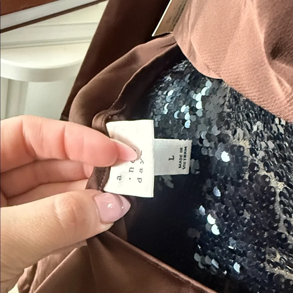 a new day Chocolate brown Women's Twist Back Dress - Picture 6 of 7